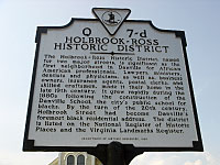Holbrook-Ross Historic Marker
