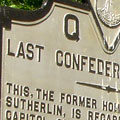 Last Capitol Of The Confederacy.