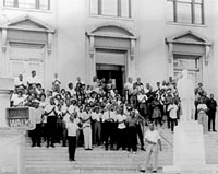 Municipal Building Protest