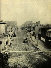 A Street in the Vinegar Hill Neighborhood